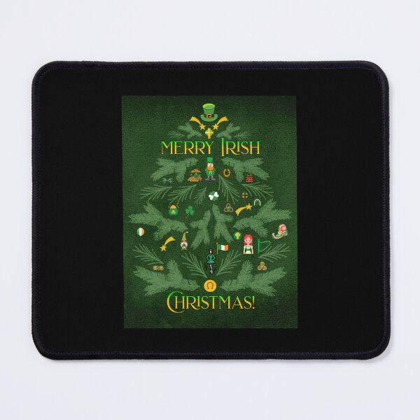 Item preview, Merry Irish Christmas Tree designed and sold by teewearstyle.