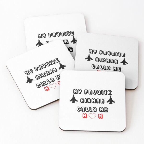 Item preview, My Favorite Airman Calls Me Mom designed and sold by DOOSKY M.