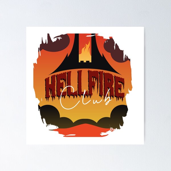 HELLFIRE CLUB Stranger Things  Poster for Sale by PetShopShirts