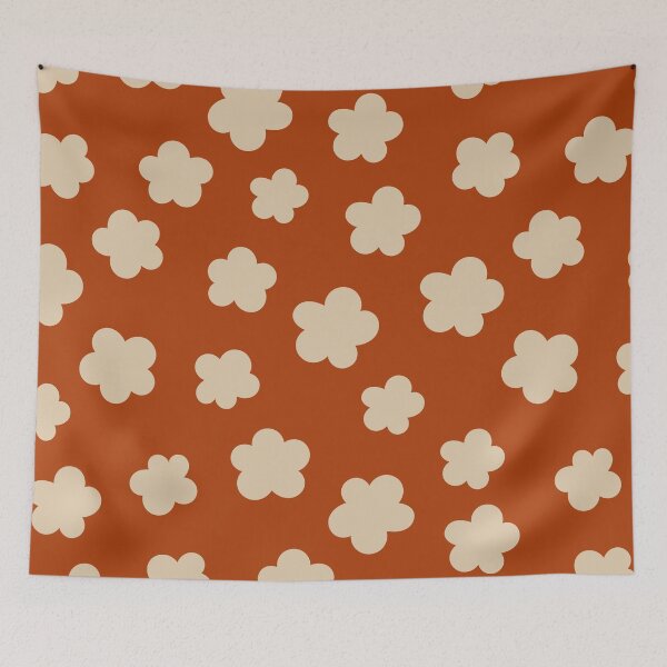 Item preview,  Minimal Modern  Abstract Floral Shapes  Warm  Tones  Design designed and sold by zedonee.