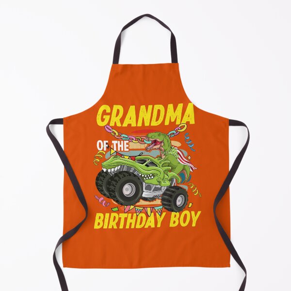Item preview, Grandma Of The Birthday Boy Cool T-Rex Riding A Monster Truck designed and sold by Open  Space.