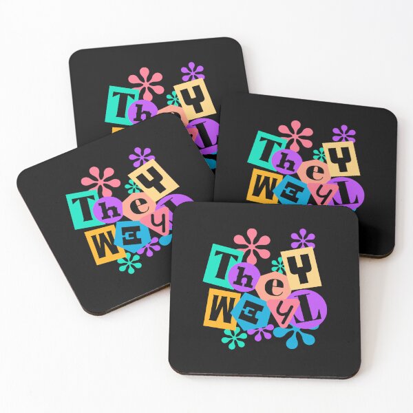 Item preview, They, Them - Retro LGBT designed and sold by OutcastBrain.