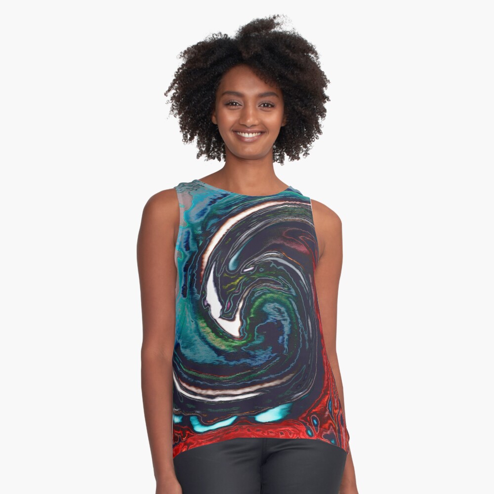 Item preview, Sleeveless Top designed and sold by blackhalt.