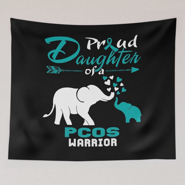 Item preview, Proud Daughter Of A PCOS Warrior  designed and sold by Hatjar.