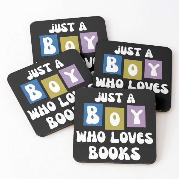 Item preview, Just a boy who loves books designed and sold by Tanya Mihe.