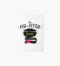 Jiu-jitsu beard Art Board