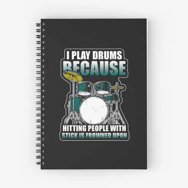 Item preview, Playing Drums Because Stick Frowned Upon designed and sold by ClamenTaon.