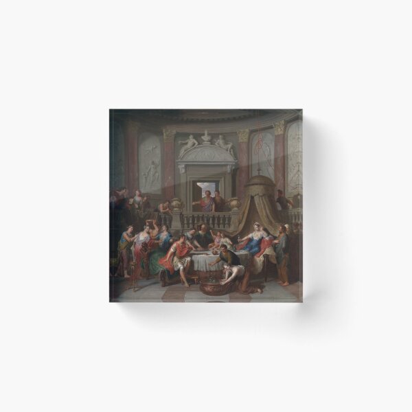 Item preview, The Banquet of Cleopatra | Gerard Hoet | 1720 Historic Art designed and sold by CJET.