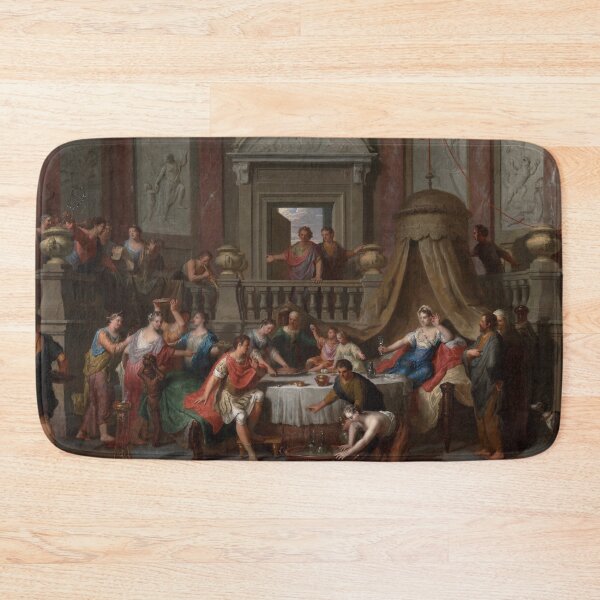 Item preview, The Banquet of Cleopatra | Gerard Hoet | 1720 Historic Art designed and sold by CJET.