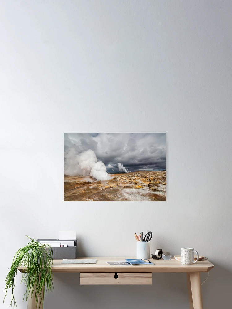 Thumbnail 2 of 3, Poster, Geothermal Area designed and sold by Ragnarsson.