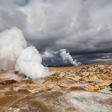 Artwork thumbnail, Geothermal Area by Ragnarsson