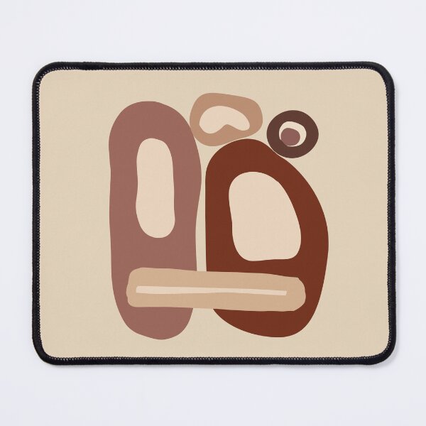 Artikelvorschau, Minimal Modern  Abstract Shape  Warm Tones  Design entworfen und verkauft von zedonee.
