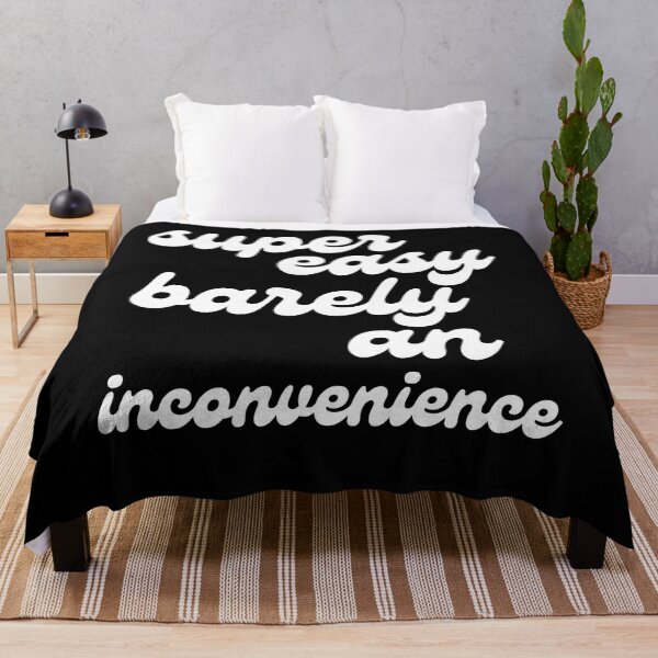 Item preview, Super easy barely an inconvenience. Pitch Meeting Catchphrase. Ryan George. designed and sold by TirnanOg020.