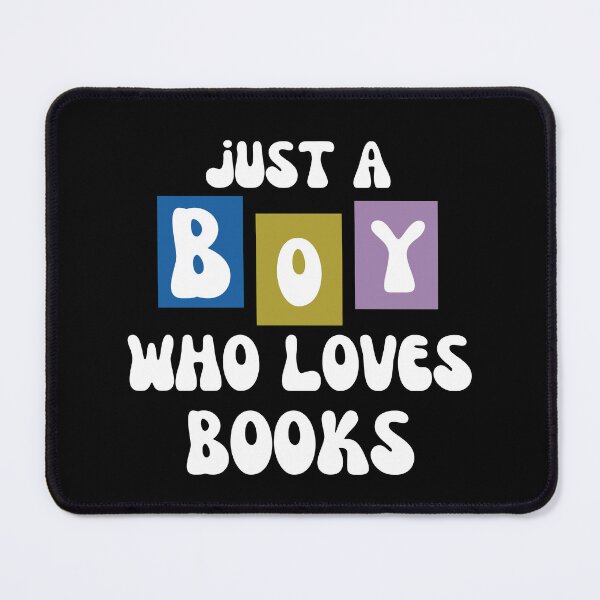 Item preview, Just a boy who loves books designed and sold by Tanya Mihe.