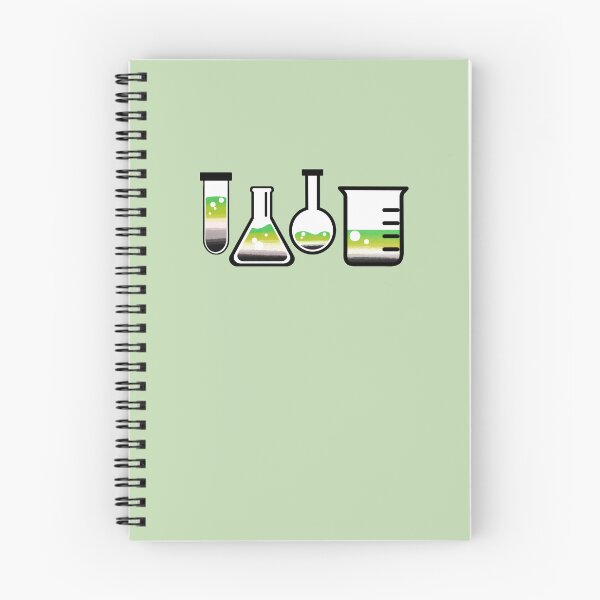 Item preview, Aromantic Flag Lab Glassware designed and sold by studiousmage.