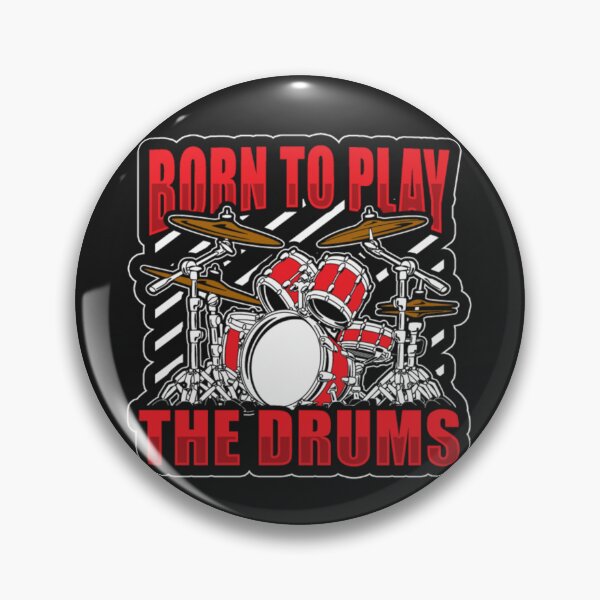 Item preview, Born To Play The Drums Music Band designed and sold by ClamenTaon.