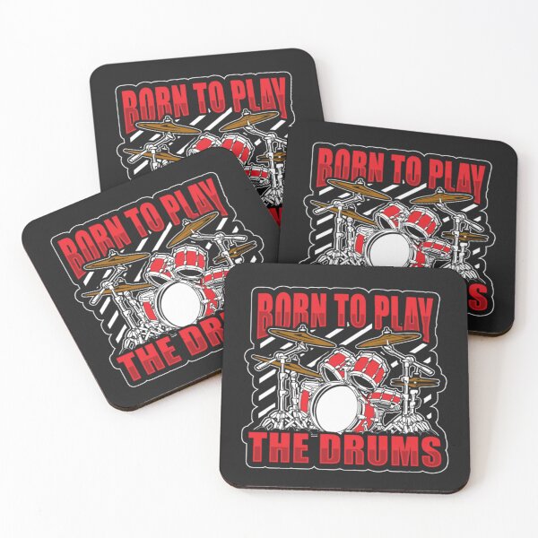 Item preview, Born To Play The Drums Music Band designed and sold by ClamenTaon.