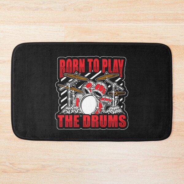 Item preview, Born To Play The Drums Music Band designed and sold by ClamenTaon.