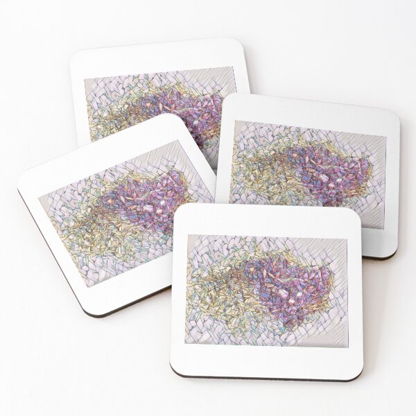 Item preview, Digital Colorful Cat Unique Abstract Design, Mosaic, Pattern designed and sold by branaghbel.