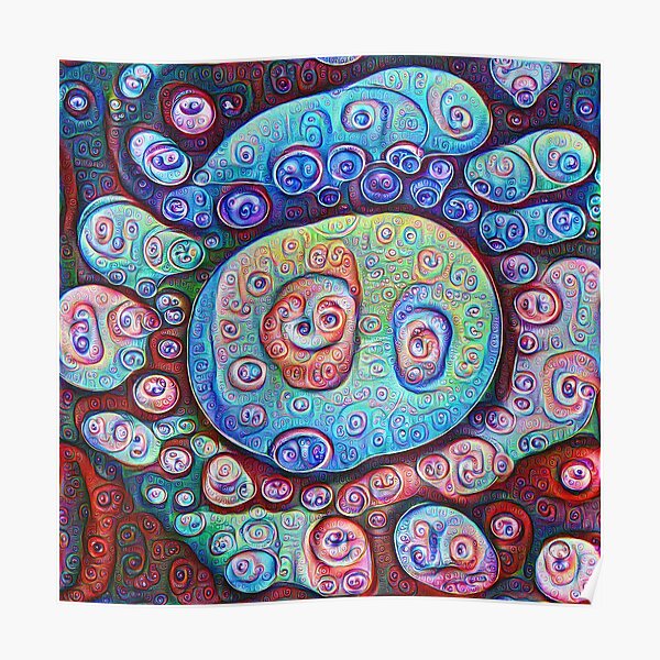#DeepDream Ice Poster