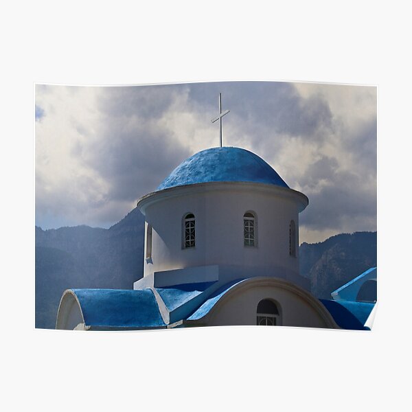 GREEK ROADSIDE CHAPEL..! Poster