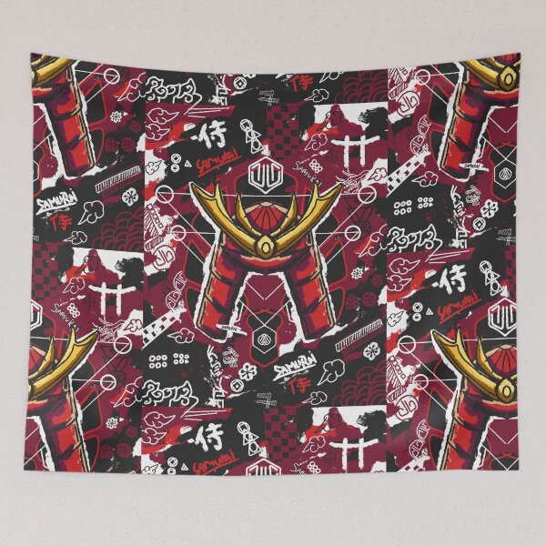 Item preview, samurai streetart designed and sold by amanjabal.