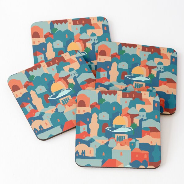 Item preview, Abstract Jerusalem Old City designed and sold by marnilauren.