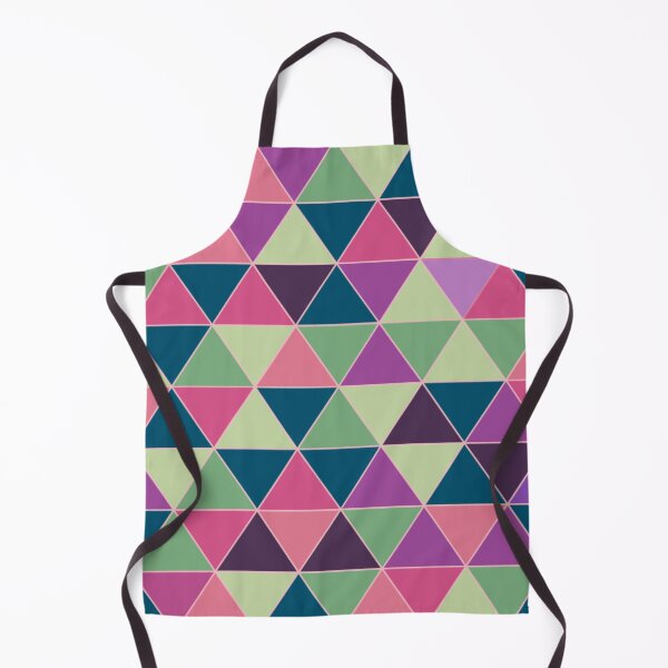 Item preview, Multicolor triangles pattern designed and sold by cutecrazytshirt.