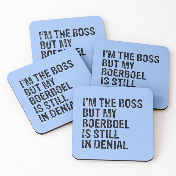 Item preview, I'm The Boss But My Boerboel Still In Denial  designed and sold by Guarddogdrive.