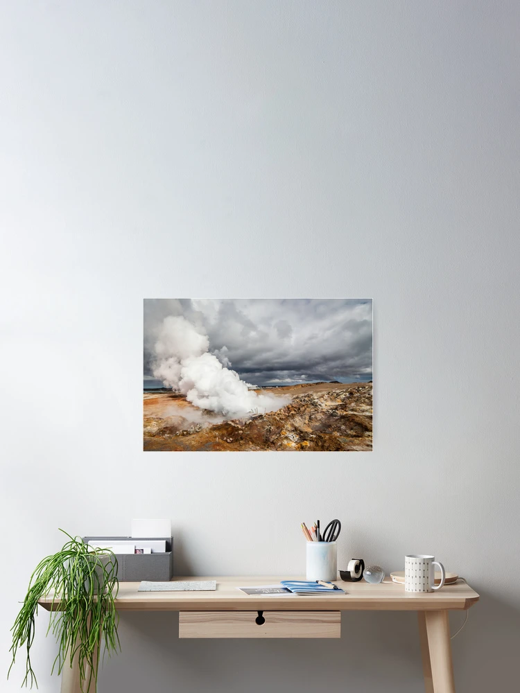 Thumbnail 2 of 3, Poster, Geothermal Area designed and sold by Ragnarsson.