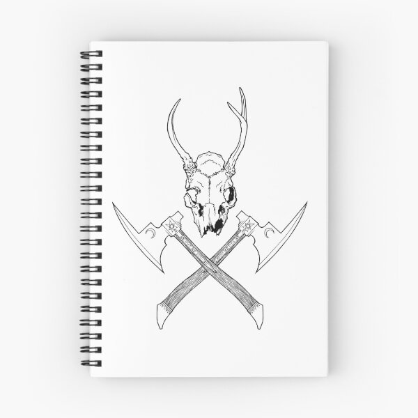 Item preview, Listen To Heavy Metal: Skull & Crossed Axes (Black) designed and sold by RelicsRoundup.