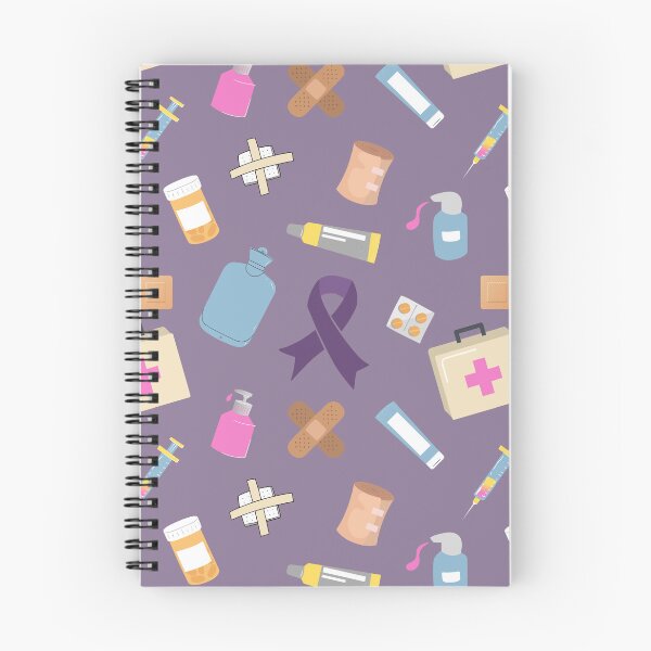 Item preview, Hidradenitis Suppurativa Awareness Ribbon First Aid Supplies Pattern designed and sold by PridePositivity.