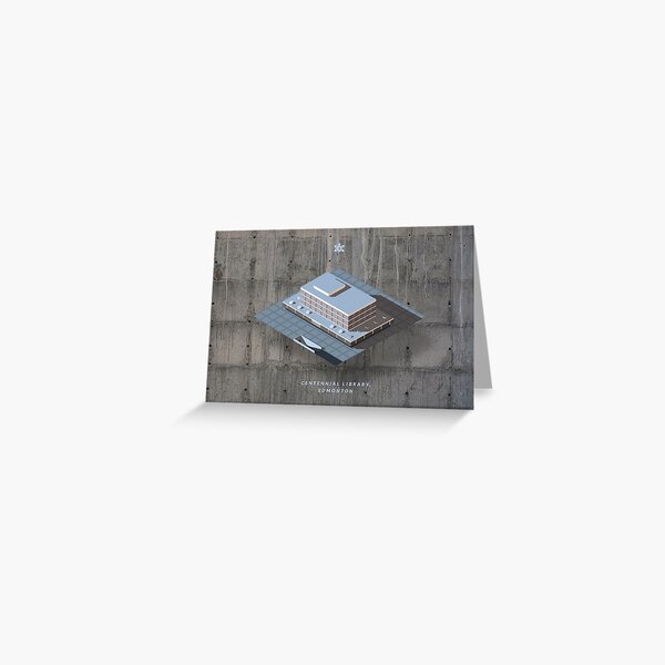 Centennial Library, Edmonton Greeting Card