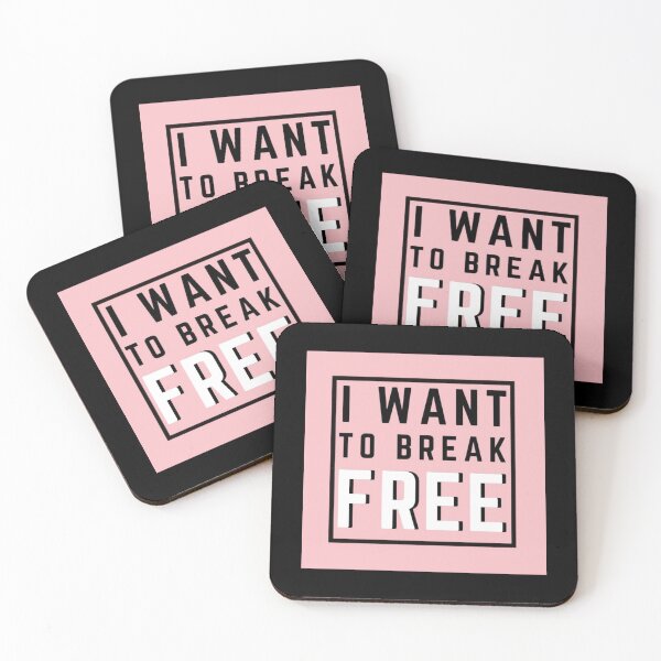 Item preview, I Want To Break Free Sticker designed and sold by colonjohan.