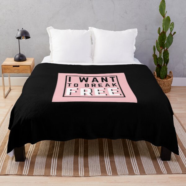 Item preview, I Want To Break Free Sticker designed and sold by colonjohan.