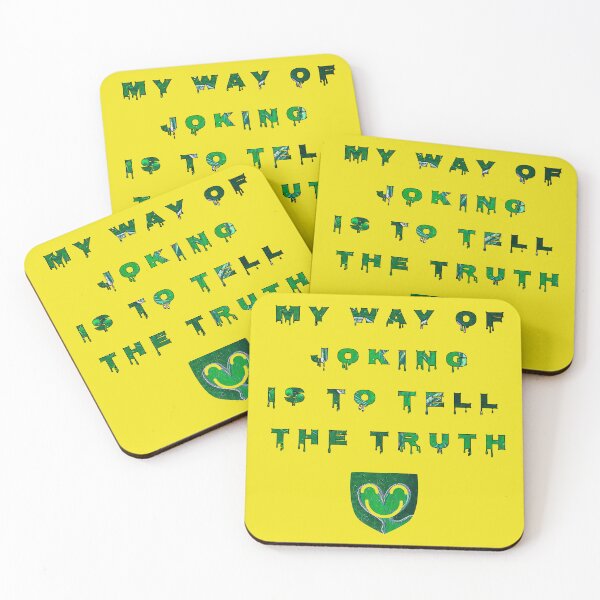 Item preview, My way of joking, words with pattern by Marina Daniluka designed and sold by MariDaniArt.