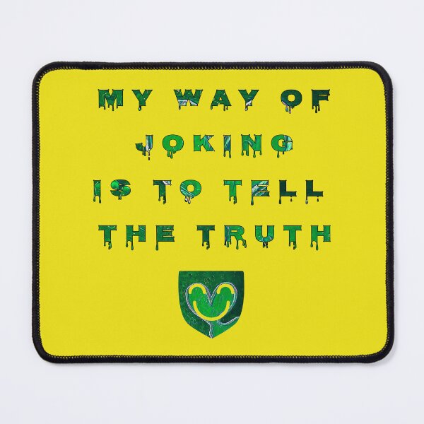 Item preview, My way of joking, words with pattern by Marina Daniluka designed and sold by MariDaniArt.