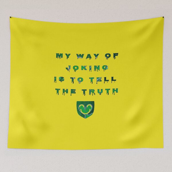 Item preview, My way of joking, words with pattern by Marina Daniluka designed and sold by MariDaniArt.