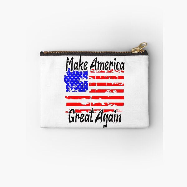 Item preview, MAKE AMERICA GREAT AGAIN Baseball ¾ Sleeve  designed and sold by HappyTeaShirt.