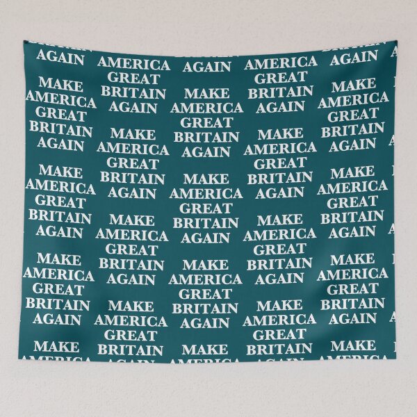 Artikelvorschau, Make America Great Britain Again entworfen und verkauft von HappyTeaShirt.