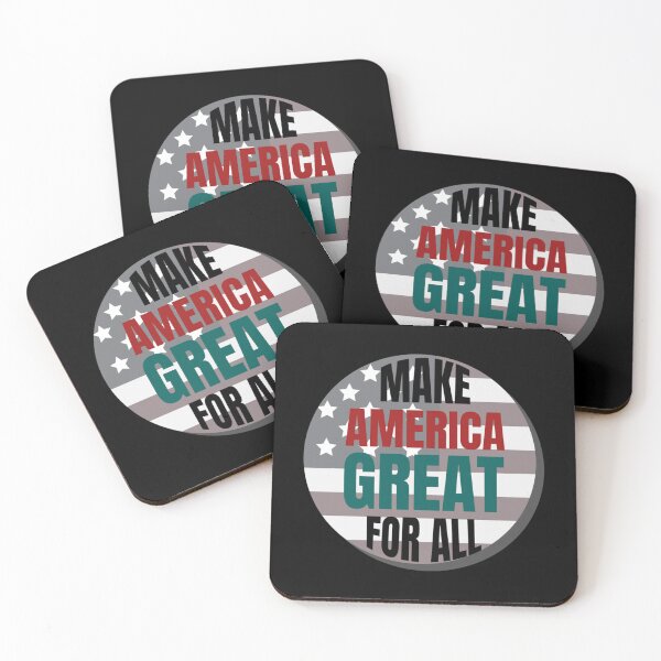 Item preview, MAKE AMERICA GREAT FOR ALL   designed and sold by HappyTeaShirt.