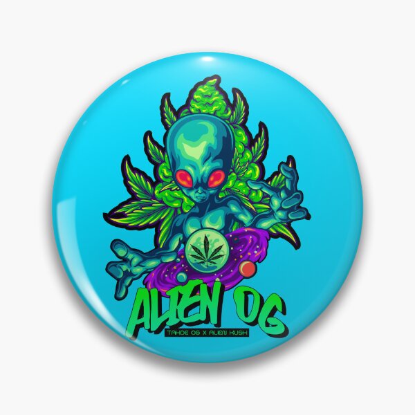 Item preview, Alien OG - Tahoe OG x Alien Kush - Weed Strains - Stoner Merch designed and sold by YomeHayin.