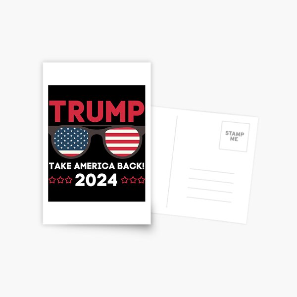 Item preview, Trump 2024 Take America Back Election   designed and sold by HappyTeaShirt.