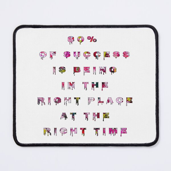 Item preview, 80% of Success..., words with pattern by Marina Daniluka designed and sold by MariDaniArt.