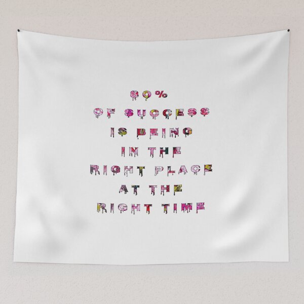 Item preview, 80% of Success..., words with pattern by Marina Daniluka designed and sold by MariDaniArt.