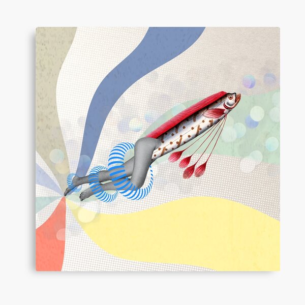 Rising in Pisces Canvas Print
