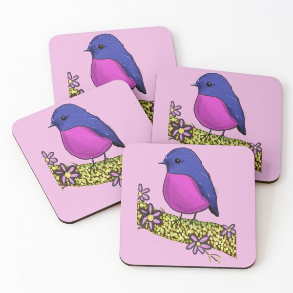 Item preview, Cute colorful bird designed and sold by altairaleon.