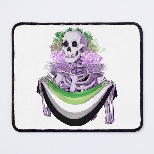 Item preview, Aromantic Pride Skeleton designed and sold by StarSketchMEH.