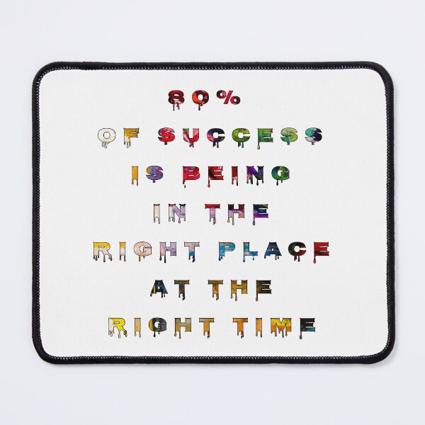 Item preview, 80% of Success..., words with pattern by Marina Daniluka designed and sold by MariDaniArt.