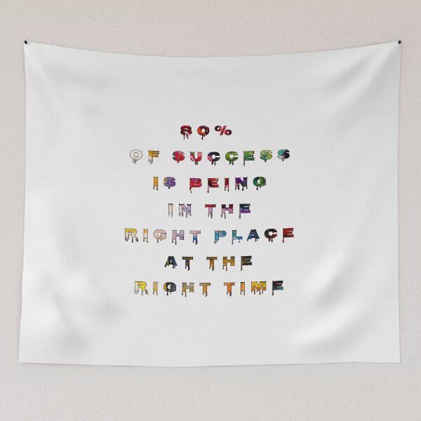 Item preview, 80% of Success..., words with pattern by Marina Daniluka designed and sold by MariDaniArt.